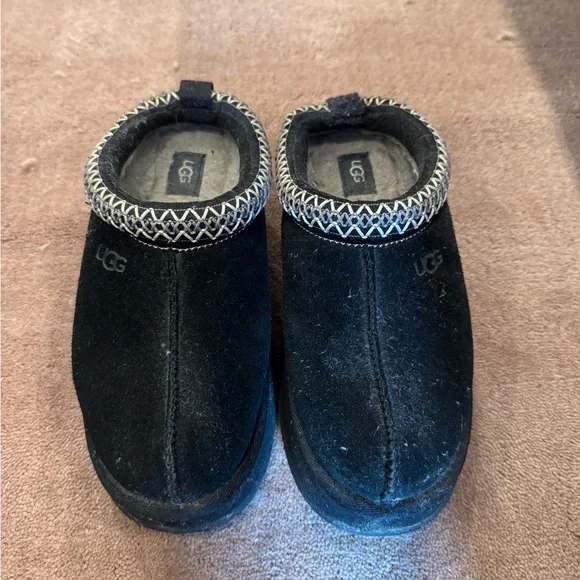 UGG Black Platform Slippers - Picture 5 of 6